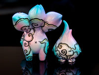 *AUCTION* Fluff Riot x Artiqfox Cotton Candy Clouds of a Unicorn Galaxy colorway - Khali and Spark-ling Set