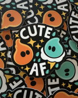 Cute AF Sticker