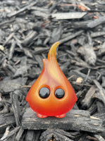 Spark-ling the fire wispling resin art toy (the OG colorway) WILL RETURN