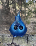Spark-ling the fire wispling resin art toy, LE10 1yr Anniversary 'Nightfall' colorway
